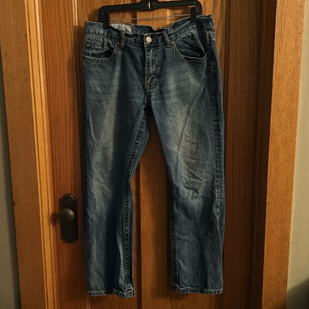 Stetson Jeans Men’s 1014 Rocker Bootleg Size 36 x 30